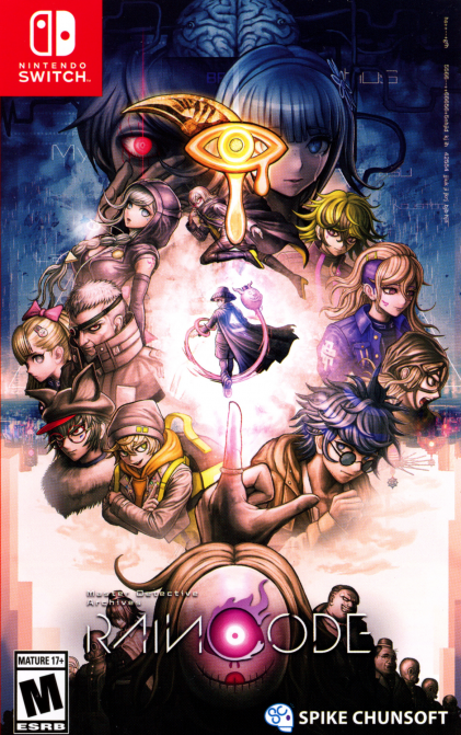 Master Detective Archives: RAIN CODE box art for Nintendo Switch