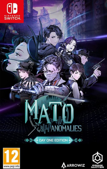 Mato Anomalies box art for Nintendo Switch