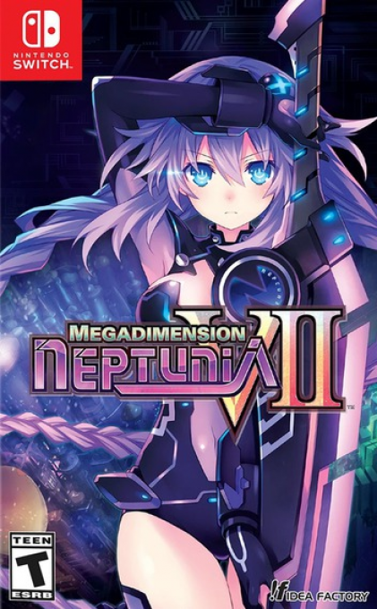Megadimension Neptunia VII box art for Nintendo Switch