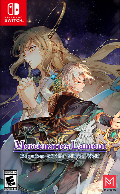 Mercenaries Lament: Requiem Of The Silver Wolf box art for Nintendo Switch