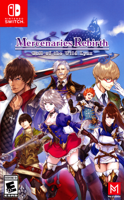 Mercenaries Rebirth: Call Of The Wild Lynx box art for Nintendo Switch