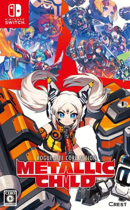 Metallic Child box art for Nintendo Switch