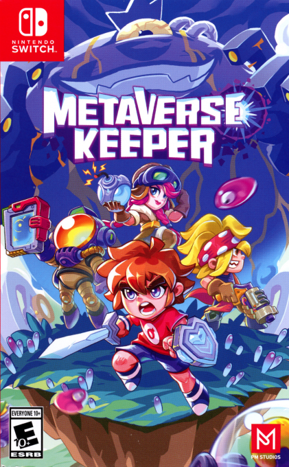 Metaverse Keeper box art for Nintendo Switch