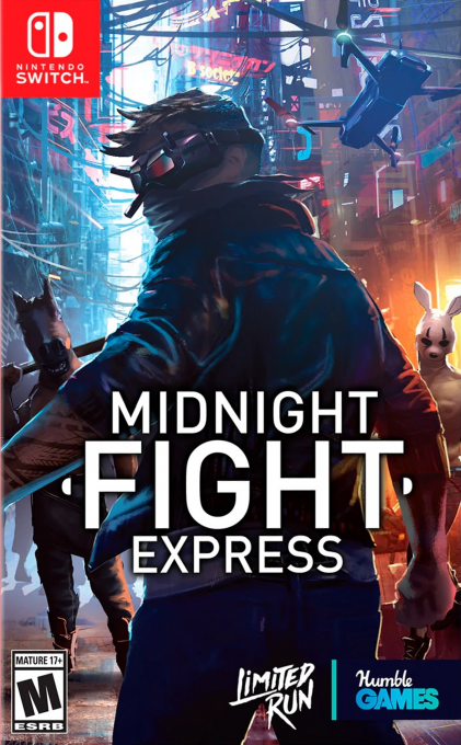 Midnight Fight Express box art for Nintendo Switch