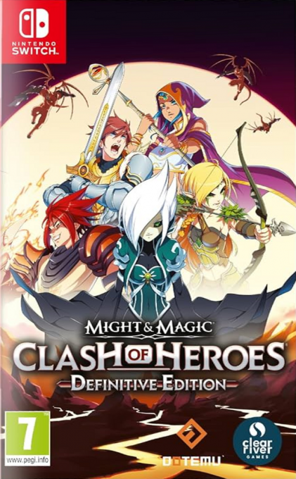 Might & Magic: Clash Of Heroes Definitive Edition [Deluxe Edition] box art for Nintendo Switch
