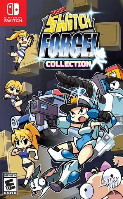 Mighty Switch Force Collection box art for Nintendo Switch