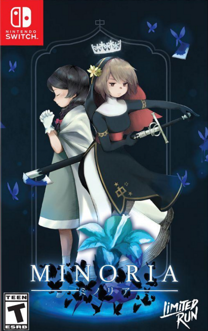 Minoria box art for Nintendo Switch