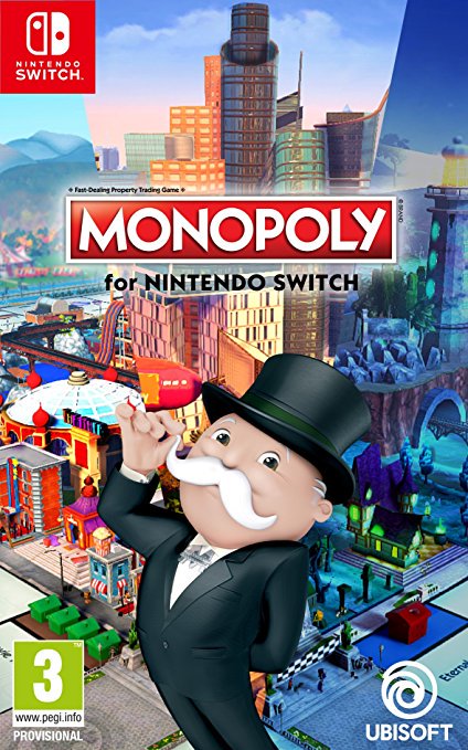 Monopoly [Ubisoft] box art for Nintendo Switch