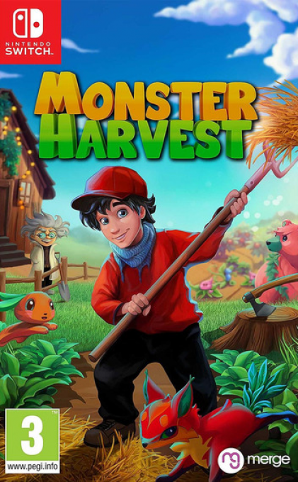 Monster Harvest box art for Nintendo Switch
