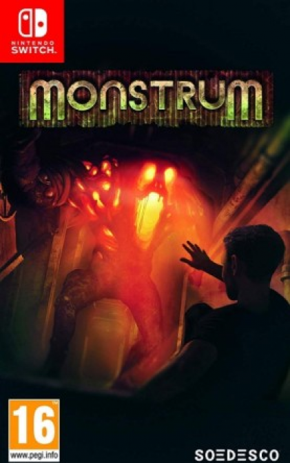 Monstrum box art for Nintendo Switch