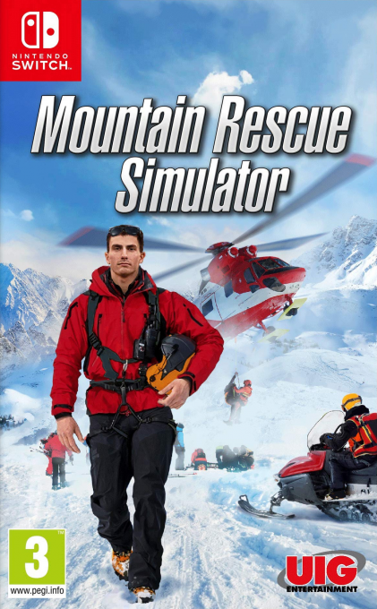 Mountain Rescue Simulator box art for Nintendo Switch