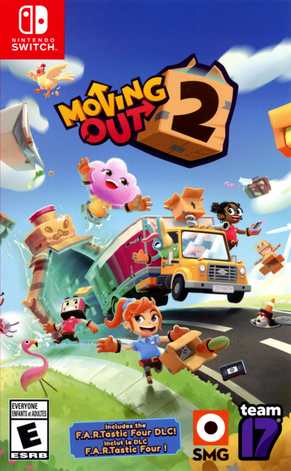 Moving Out 2 box art for Nintendo Switch