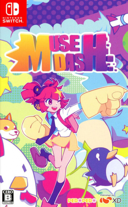 Muse Dash box art for Nintendo Switch