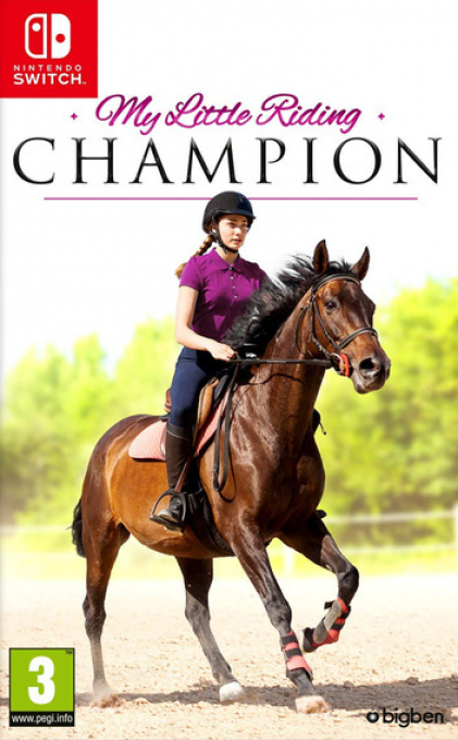 My Little Riding Champion box art for Nintendo Switch