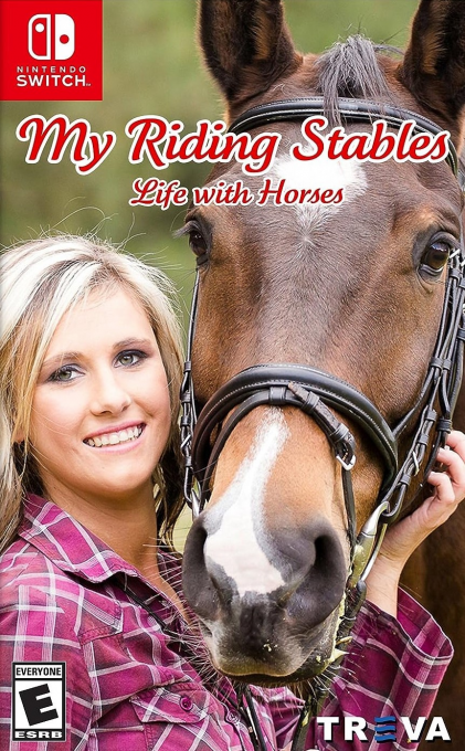 My Riding Stables: Life with Horses box art for Nintendo Switch