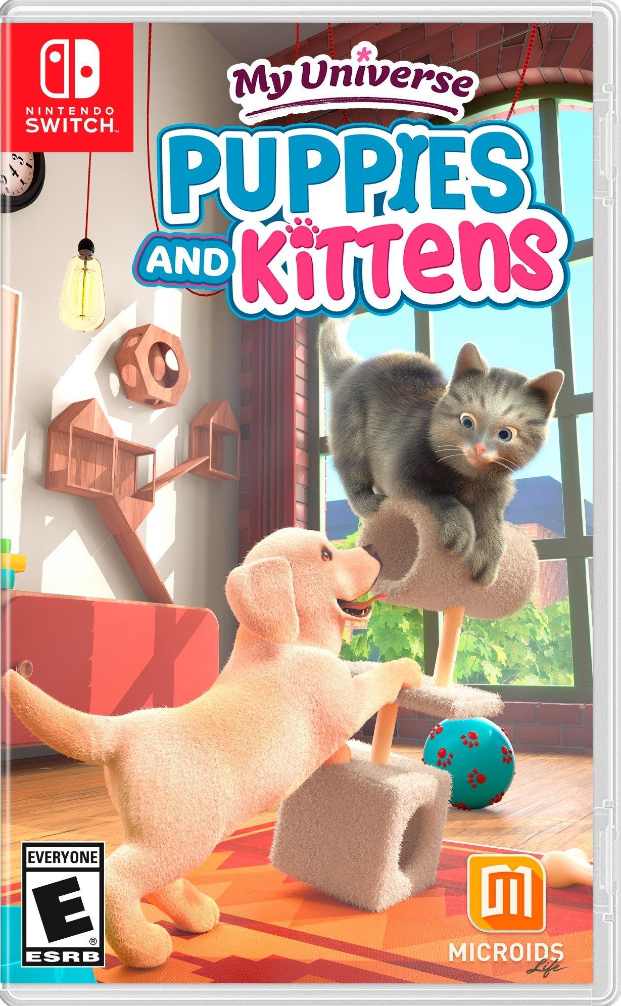 My Universe: Puppies and Kittens box art for Nintendo Switch