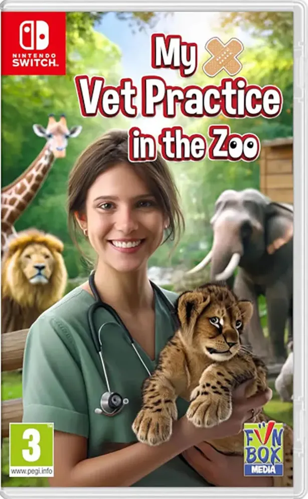 My Vet Practice In The Zoo box art for Nintendo Switch
