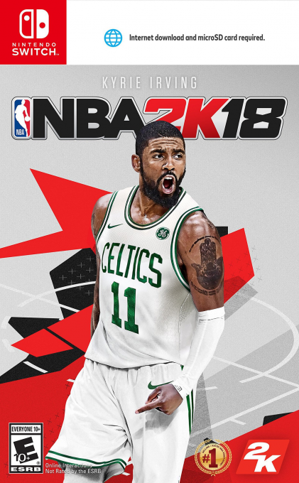 NBA 2K18 [Legend Edition Gold] box art for Nintendo Switch