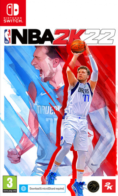 NBA 2K22 box art for Nintendo Switch