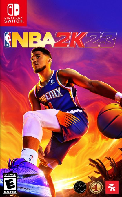 NBA 2K23 box art for Nintendo Switch