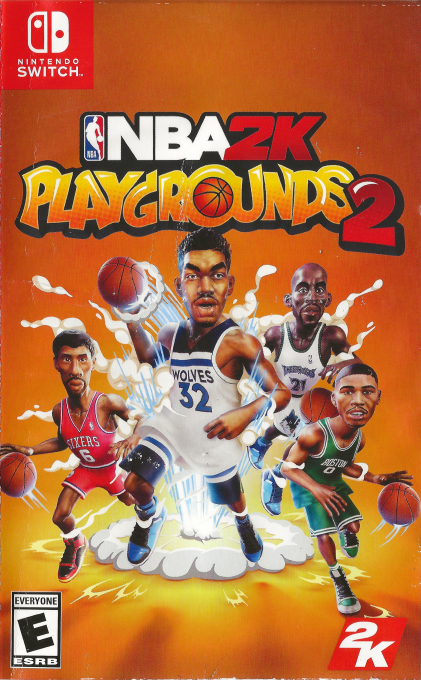 NBA 2K Playgrounds 2 box art for Nintendo Switch