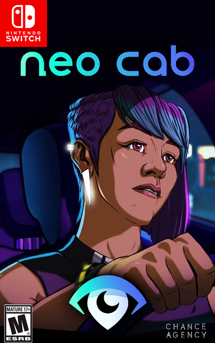 Neo Cab box art for Nintendo Switch