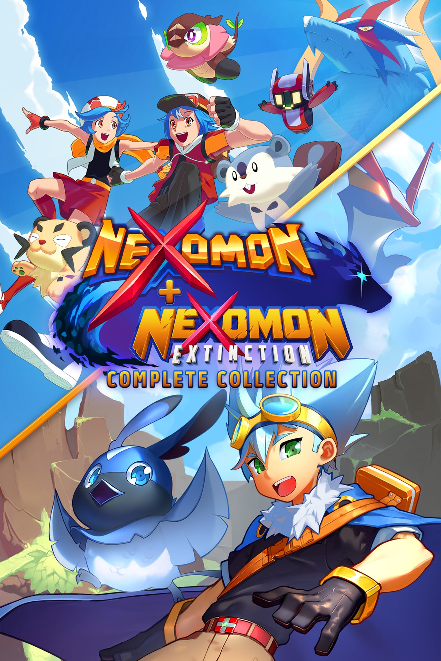 Nexomon + Nexomon: Extinction: Complete Collection box art for Nintendo Switch