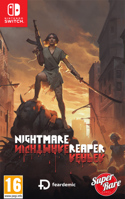 Nightmare Reaper box art for Nintendo Switch