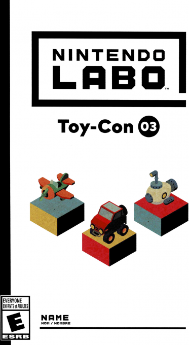 Nintendo Labo Toy-Con 03 Vehicle Kit box art for Nintendo Switch