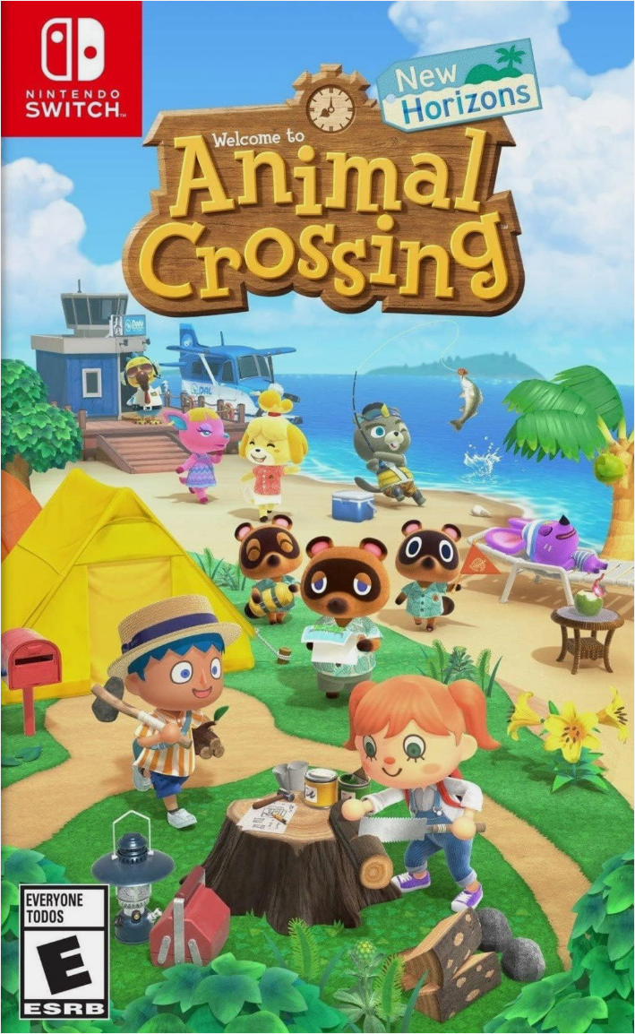 Nintendo Switch Animal Crossing: New Horizons Edition box art for Nintendo Switch
