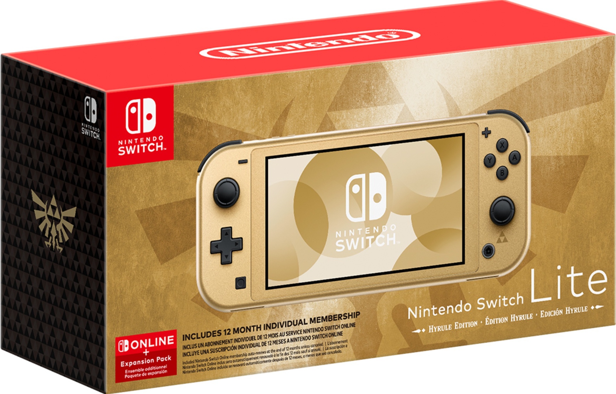 Nintendo Switch Lite: Hyrule Edition box art for Nintendo Switch