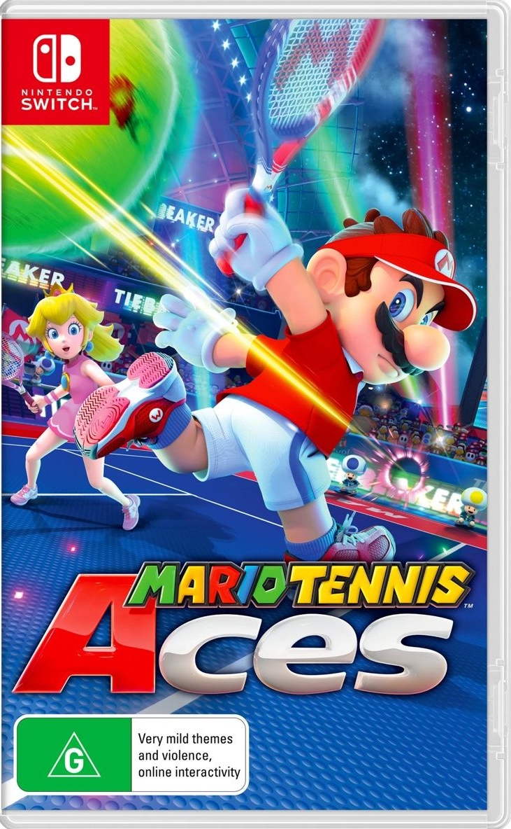 Nintendo Switch Mario Tennis Aces Bundle box art for Nintendo Switch