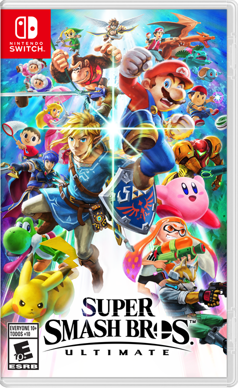 Nintendo Switch Super Smash Bros. [Ultimate Edition] box art for Nintendo Switch