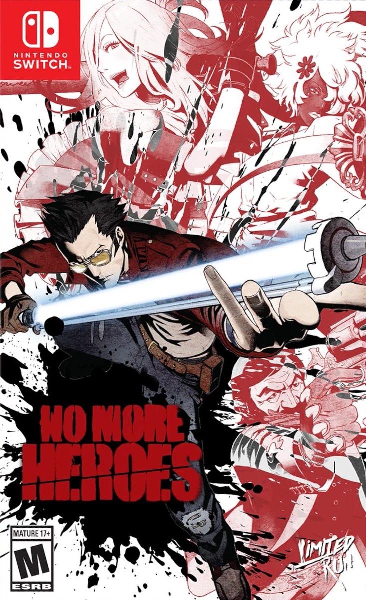 No More Heroes Santa Destroy Bundle box art for Nintendo Switch