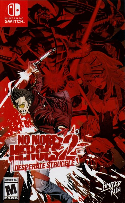 No More Heroes Santa Destroy Edition box art for Nintendo Switch