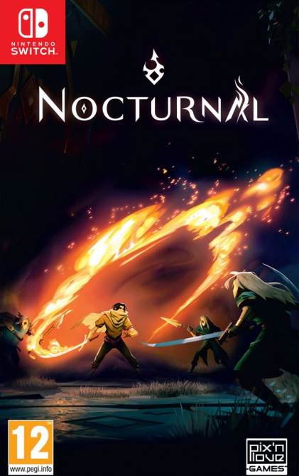 Nocturnal box art for Nintendo Switch