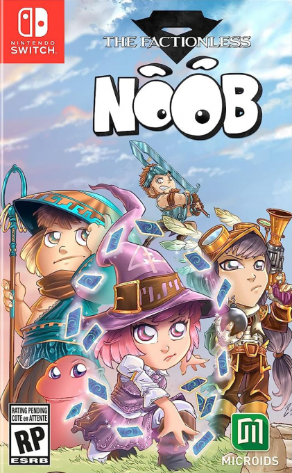 Noob: The Factionless box art for Nintendo Switch