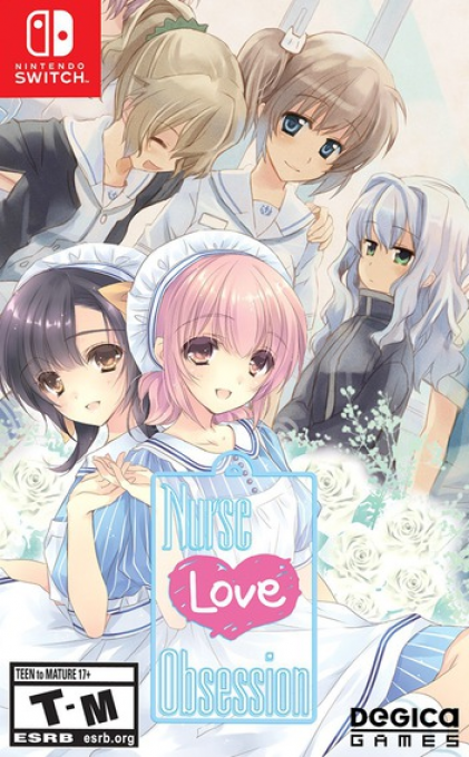 Nurse Love Obsession box art for Nintendo Switch
