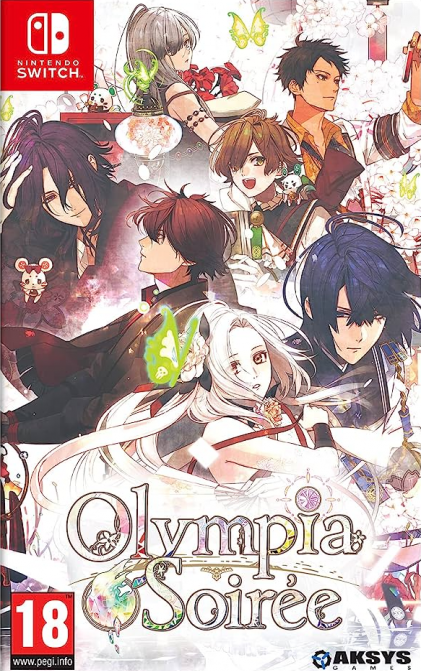 Olympia Soiree box art for Nintendo Switch