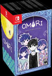 OMORI Collector's Edition box art for Nintendo Switch