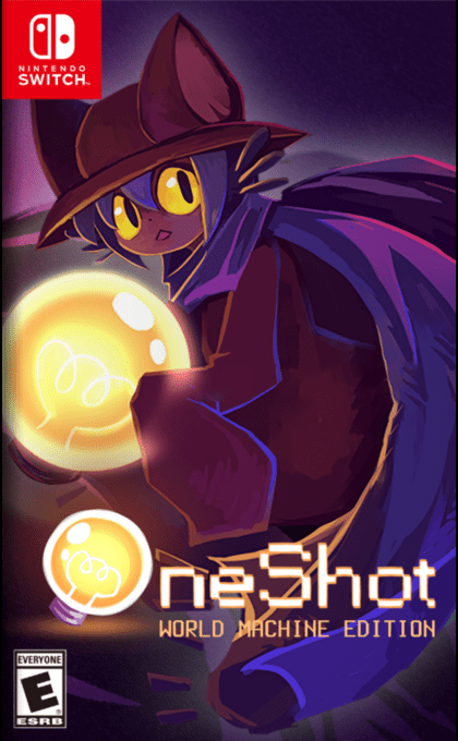 OneShot: World Machine Edition box art for Nintendo Switch
