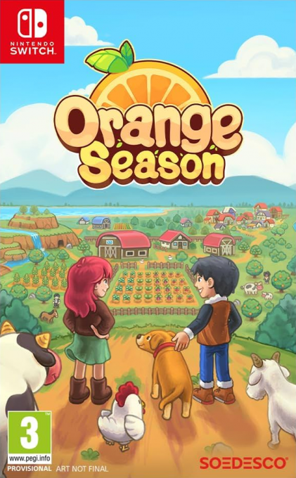 Orange Season box art for Nintendo Switch