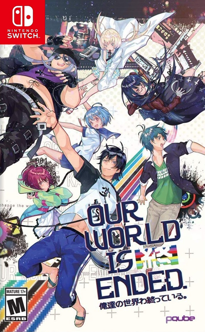 Our World is Ended box art for Nintendo Switch