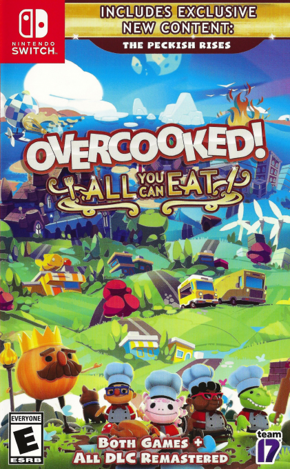 Overcooked: All You Can Eat box art for Nintendo Switch