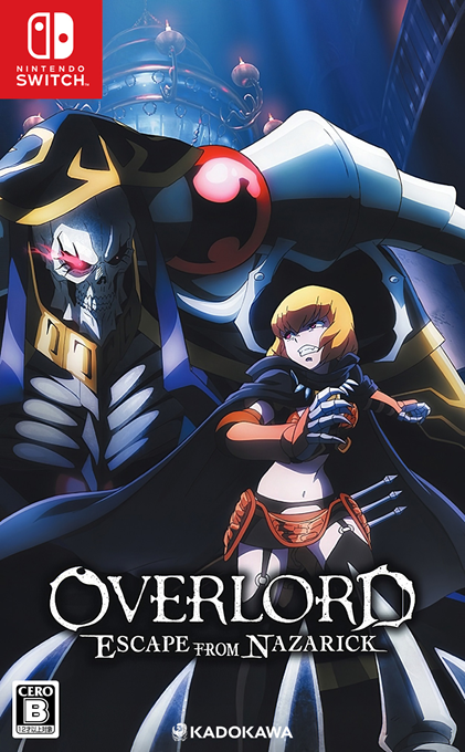 Overlord: Escape From Nazarick box art for Nintendo Switch