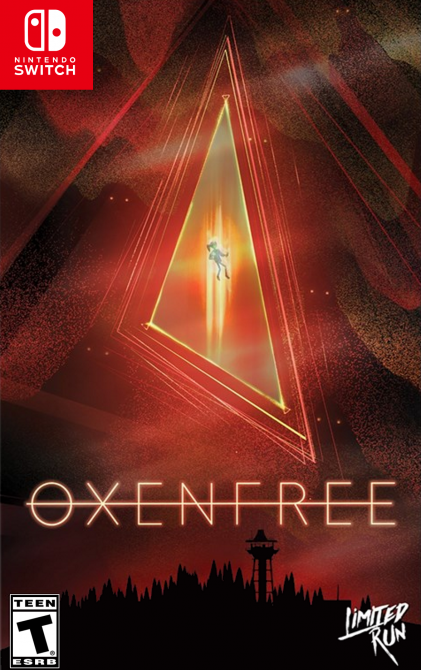 Oxenfree box art for Nintendo Switch