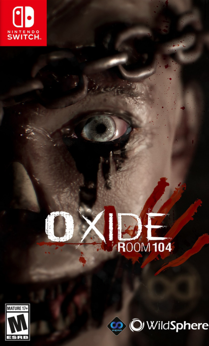Oxide Room 104 box art for Nintendo Switch