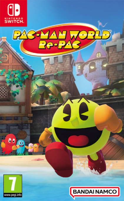 Pac-Man World Re-Pac box art for Nintendo Switch