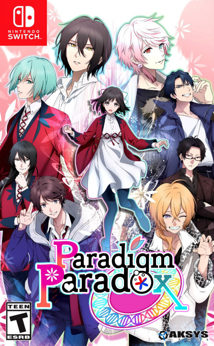 Paradigm Paradox box art for Nintendo Switch