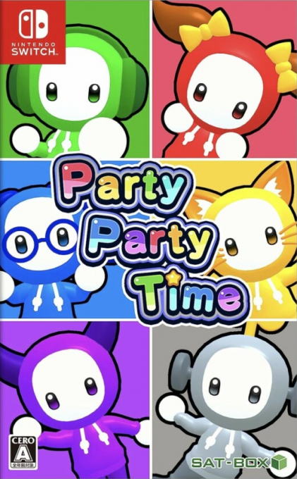 Party Party Time box art for Nintendo Switch